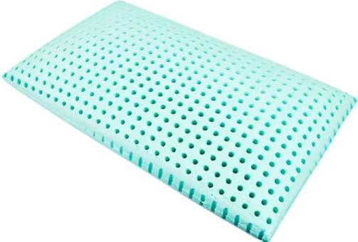 Blu Sleep P-BIO-GEL-QN-MC Bio Gel Pillow - Infused with Aloe Vera Oil - Queen-Medium Size, Ultra-plush feel, Water expanded foamed Gel and Memory Foam, Back Sleepers, Side Sleepers, Stomach Sleepers, Cool & cozy pillow cover-dual sided for cool and cozier sleep, 28.5