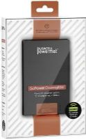 Duracell Powermat PBU4B1 GoPower Overnighter Portable Battery, For use with Smartphones & Tablets, 4400mAh power capacity, Up to 2 extra charges for your smartphone, Battery charges via USB or wirelessly on any PowerMat, UPC 041333663517 (PB-U4B1 PBU-4B1 PBU4-B1) 