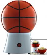 Brentwood Appliances PC-484 Basketball Popcorn Maker, Basketball Popcorn Maker, Basketball Popcorn Maker, Pops using hot air, Lid can be used as serving bowl, Power: 1200 Watts, Approval Code: cETL, Item Weight: 3.5 lbs, Item Dimension (LxWxH): 8 x 7.25 x 11.5, Colored Box Dimension: 10 x 8 x 11.5, Case Pack: 6, Case Pack Weight: 20.5 lbs, Case Pack Dimension: 25 x 16.5 x 12.5 (PC484 PC-484 PC-484) 
