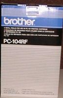Brother PC104RF is the fax refill pack for Brother Intellifax ( PC 104RF, PC-104RF ) 
