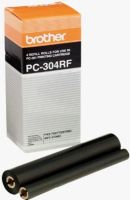 Brother PC304RF Print ribbon, Laser Print Technology, Black Print Color, 250 Page Per Roll Duty Cycle, 2 x Refill Roll Pack, Genuine Brand New Original Brother OEM Brand, For use with Brother Intellifax 750, 770, 775, 870, 885MC and MFC970MC (PC304RF PC-304RF PC 304RF) 