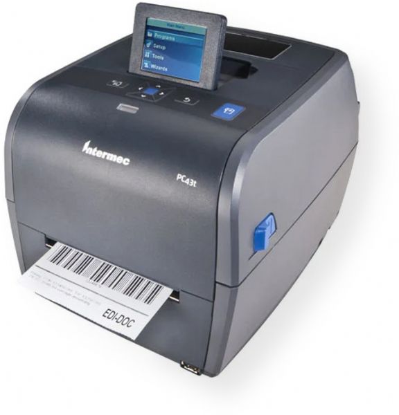 Intermec PC43TB01100201 Barcode Label Printer; 10-Language LCD; 0.5