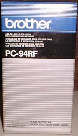 Brother PC94RF 4 Refill Rolls (PC-94RF, PC 94RF)          .