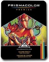 Prismacolor PC972 Premier Colored Pencil 72-Color Set; Thick, soft leads made with permanent pigments that are smooth, slow wearing, blendable, water-resistant, and extremely light-fast; Sets are conveniently packaged in tins for easy storage and transportation; Colors subject to change; Dimensions 8.1" x 7.9" x 1.3"; Weight 1.6 Lbs; UPC 070735035998  (PRISMACOLORPC972 PRISMACOLOR PC972 PC 972 PRISMACOLOR-PC972 PC-972) 