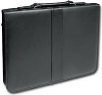 Prestige PCL1114 Premier, Black Series Leather Presentation Case 11" x 14"; Ergonomic leather handle is spine mounted and folds flat for seamless presentations; Black velvet interior lining for an elegant professional look; Includes 10 acid-free archival protective sleeves and a leather ID tag; UPC 088354002185 (PRESTIGEPCL1114 PRESTIGE PCL1114 PCL 1114 PRESTIGE-PCL1114 PCL-1114) 