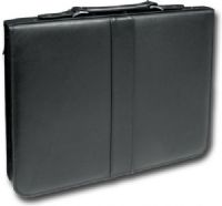 Prestige PCL1722 Premier, Black Series Leather Presentation Case, 17" x 22"; This premium case is constructed of genuine leather with a rugged nylon coil zipper; Ergonomic leather handle is spine mounted and folds flat for seamless presentations; Black velvet interior lining for an elegant, professional look; Includes 10 acid-free archival protective sleeves and a leather ID tag; UPC 088354002208 (PRESTIGEPCL1722 PRESTIGE PCL1722 PCL 1722 PRESTIGE-PCL1722 PCL-1722) 