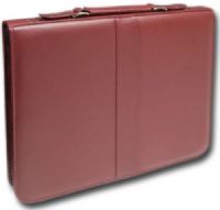 Prestige PCL811-BU Premier, Burgundy Series Leather Presentation Case, 8.5" x 11"; Includes 10 acid-free archival protective sleeves and a leather ID tag; Ergonomic leather handle is spine mounted and folds flat for seamless presentations; Black velvet interior lining for an elegant, professional look; UPC 088354800323 (PRESTIGEPCL811BU PRESTIGE PCL811BU PCL811 BU PCL 811BU PRESTIGE-PCL811BU PCL811-BU PCL-811BU) 