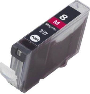 Premium Imaging Products PCLI-8M Magenta Ink Cartridge Compatible Canon CLI-8M for use with Canon PIXMA MP500, MP530, MP600, MP610, MP800, MP800R, MP810, MP830, MP950, MP960, MP970, MX850, Pro9000, Pro9000 Mark II, iP4200, iP4300, iP4500, iP5200, iP5200R, iP6600D and iP6700D Printers (PCLI8M PCLI 8M CLI8M)