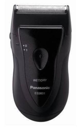 Panasonic PCPA3831 Single-Blade Travel Shaver with Travel Pouch Wet/Dry, 8500 RPM Motor Speed, 78-degree Inner Blade Angle, 1-blade Floating System, Two 