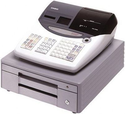 Casio PCR-T2000 Cash Register, 96 departments & 1600 price look ups, 26 clerk totals, Alphanumeric printer, Two-station thermal printer, Drop-in paper loading, 2-line Alphanumeric operator display, Merchandise Subtotal function, Received on account/Paid out keys (PCR T2000 PCRT2000 PCRT200 PCRT20)