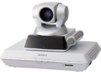 Sony PCS-1 Video Conferencing System, 2 Mbps Max Transfer Rate, H.323, H.281, H.320 Digital Signaling Protocol, Integrated Codec board, RGB, S-Video, composite video-NTSC Analog Video Signal, Integrated Microphone Audio Input, Wired Connectivity Technology, Ethernet, Fast Ethernet Data Link Protocol, TCP/IP, NTP Network / Transport Protocol, AC 120 V Voltage Required (PCS 1 PCS1)  