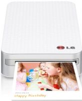 LG PD233PS Smart Mobile Pocket Photo Printer with PS2203 Inkless Photo Paper, Bluetooth and Micro USB, 40sec/Per paper Print Speed, Resolution 640 x 1224 pixels, Print your photo via Bluetooth connection, Smart NFC Connection, Edit your photo with all the functions of LG Pocket photo application, Adjustable Photo Filter, Posting the D-days, DIY Photo Frame (PD-233PS PD 233PS PD233P PD233) 