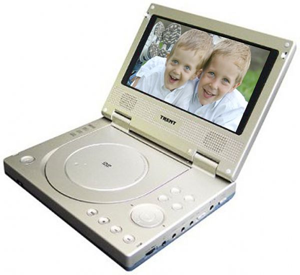 Trent PD-3040 TFT Monitor Portable DVD Player, Portable DVD Player, Plays DVDs, Dolby Digital Decoder, 7