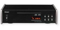 TEAC PD501HRB CD Player With High Resolution Audio;  Black; Supports 2.8/5.6MHz DSD file recorded disc playback (dsf format on recordable DVD discs); Supports 24bit/192kHz PCM disc playback (wav format on recordable CD/DVD discs); Supports CD-DA disc; Center mount mechanism design with slot in drive; UPC 043774028542 (PD501HRB PD501HR-B PD501HRBTEAC PD501HRB-TEAC PD501HRB-CDPLAYER PD501HRBCDPLAYER)  