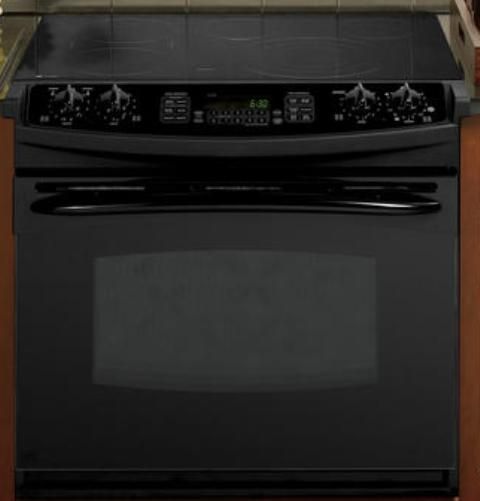 GE General Electric PD968DPBB Drop-In Electric Range with 5 Radiant Elements, 30