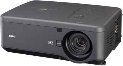 Sanyo PDG-DWT50L WXGA Tabletop Multimedia DLP Projector, 4500 ANSI Lumens, 2100:1 (with DynamicBlack) Contrast Ratio, WXGA (1280 x 768) Resolution, Aspect Ratio 15:9, Projection Image (diagonal) 40