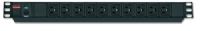 Maruson PDU-R2010 Surged PDU (Replaceable Surge Module) 19" Rackmount, 1U, 20 Amp, 10 outlets, 10 FT Power Cord; 19 inch rack-mount  type; Flexible modular structure; Range from 10A to 30A versatile configurations; Circuit breaker with prompt overload protection response; Available with UK,IEC, Schuko, Italy, or India type outlets; UPC MARUSONPDUR2010 (MARUSONPDUR2010 MARUSON PDUR2010 PDU R2010 R 2010 MARUSON-PDUR2010 PDU-R1512 R-2010)  
