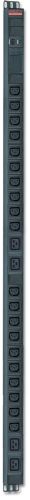 Maruson PDU-V3024L Basic PDU (Flexible Modular Structure) 0 U, 30 Amp, 24 Outlet, 10 ft power cord; 0U verticle type; Flexible modular structure; Range from 10A to 30A versatile configurations; Circuit breaker with prompt overload protection response; Available with UK,IEC, Schuko, Italy, or India type outlets; RoHS complaint; Dimensions 21.5