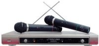 Pyle PDWM2000 Dual VHF Wireless Microphone System, 160-250 MHz Range of frequency, 40-15000Hz Frequency response, 80dB Signal to noise ratio, 0 degrees C to 45 degrees C Operating temperature, less than 0.5% Distortion factor, 30M Effective field, 8mW (maximum 50mW) Emission power, 22KHz Frequency deviation, built in Antenna, DC 9V Power supply Microphones, Superhet Reception mode (PDWM 2000  PDWM-2000  PDWM2000 Pyle Pro PylePro) 
