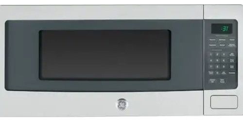 GE PEM31SFSS Countertop Microwave Oven, 1.1 cu. ft. Total Capacity, 10 Power Levels, 800W Microwave Output, Electronic Touch Control Type, 10 3/5