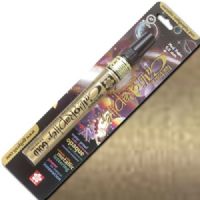 Pen-Touch 41581 Blister Card, Metallic Ink Marker, Medium, Gold; Opaque, permanent, and AP non-toxic; Great for adding that splash of color to all art and craft projects; Blister-carded; Dimensions 7.38" x 2.00" x 0.75"; Weight 0.1 lbs; UPC 053482415817 (PENTOUCH41581 PEN TOUCH 41581 MAATALLIC MEDIUM GOLD) 