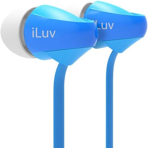 iLuv PEPPERMINTBU Peppermint Tangle-resistant Noise-isolating Stereo Earphones, Blue; For all iPhone, all iPod touch, all iPod nano, all iPad Air, alll iPad, all Galaxy S series, all Galaxy Note series, all Galaxy Tab series, LG, HTC, and other smartphones, tablets and 3.5mm audio devices; Comfortable in-ear design isolates outside noise; UPC 639247130265 (PEPPERMINTBU PEPPERMINT-BU PPMINTS-BL PPMINTSBL) 