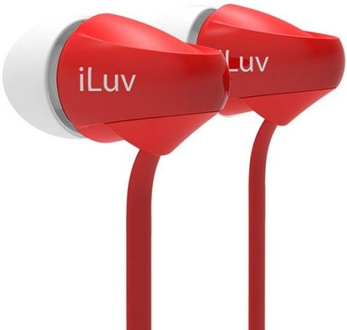 iLuv PEPPERMINTRD Peppermint Tangle-resistant Noise-isolating Stereo Earphones, Red; For all iPhone, all iPod touch, all iPod nano, all iPad Air, alll iPad, all Galaxy S series, all Galaxy Note series, all Galaxy Tab series, LG, HTC, and other smartphones, tablets and 3.5mm audio devices; Comfortable in-ear design isolates outside noise; UPC 639247130180 (PEPPERMINTRD PEPPERMINT-RD PPMINTS-RD PPMINTSRD) 