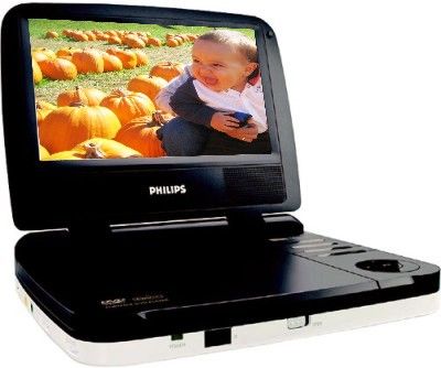 Philips PET702 Portable DVD Player, 7