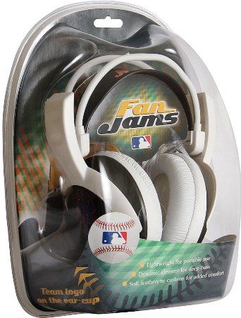 Koss PFJMLBNYM Fan Jams NY Mets Full Size Stereo Headphones, Lightweight for portable use, Dynamic element for deep bass, Soft leatherette ear cushions for added comfort, Built for maximum durability with ultimate comfort, Frequency 30Hz-20kHz, Straight single-entry 8ft cord, 3.5mm plug & 6.3mm adapter, UPC 847504010308 (PFJ-MLBNYM PFJM-LBNYM PFJMLB-NYM PFJMLBN-YM)