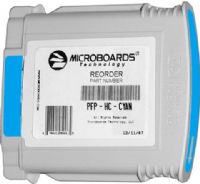 Microboards PFP-HC-CYAN Ink Cartridge, Print cartridge Consumable Type, Ink-jet Printing Technology, Cyan Color, Approximately 1,500 Prints Duty Cycle, For use with Microboards MX1/MX2/PF-PRO Printer Series, New Genuine Original OEM Microboards (PFP HC CYAN PFPHCCYAN PFPHC PFP-HC PFP HC) 