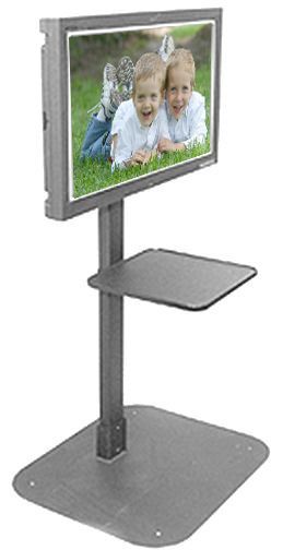 Chief PFS-2172 Plasma or LCD Floor Stand with Q-Latch Mounting System, 6 ft high, Infinitely adjustable display height, Multiple stacking of displays, Requires adaptor bracket (PFS 2172 PFS2172 PFS-217 PFS217 PFS)