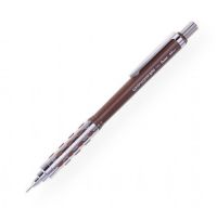 Pentel PG803E GraphGear 800 0.3 mm Brown Mechanical Drafting Pencil; Premium mechanical pencil features a metal grip inlaid with soft, latex-free pads; Barrel weight is perfectly balanced for more control when writing; Metal clip withstands repeated use; Cap conceals and protects eraser; 0.3 mm, brown; Shipping Weight 0.03 lb; Shipping Dimensions 0.5 x 0.5 x 5.62 in; UPC 884851016515 (PENTELPG803E PENTEL-PG803E GRAPHGEAR-800-PG803E ARCHITECTURE DRAFTING OFFICE) 