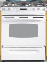 GE General Electric PGS975DEPWW Slide-In Gas Range with 4 Sealed Burners, 30" Size, 4.1 cu ft Total Capacity, Electronic Ignition System, Self-Clean Oven Cleaning Type, 1 - 9100 BTU/150F degree simmer All-Purpose Burners, 1 - 11000 BTU/150F degree simmer High Output Burner, 1 - 18,000 BTU/140F degree simmer Power Boil Burner, 1 - 5000 BTU/140F degree simmer Precise Simmer Burner, White Finish (PGS975DEPWW PGS975DEP-WW PGS975DEP WW PGS975DEP PGS-975DEP PGS 975DEP) 
