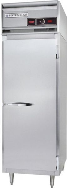 Beverage Air PH1-1S-PT One Section Solid Door Pass-Through Heated Holding Cabinet, 23.7 cu. ft. Capacity, 6.3 Amps, 60 Hertz, 1 Phase, 208/240 Voltage, 1,500 Watts Wattage, 2 Number of Doors, 1 Sections, Thermostatic Control, Full Height Cabinet Size, Solid Door, Line Features, Shelves Interior Configuration, Convenient pass-through design, Insulated, Controlled Humidity (PH1-1S-PT PH1 1S PT PH11SPT)