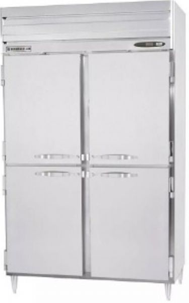 Beverage Air PH2-1HS Full Height Insulated Mobile Heated Cabinet, 46.5 cu. ft., 4 half height doors, 6 epoxy coated wire shelves, 6