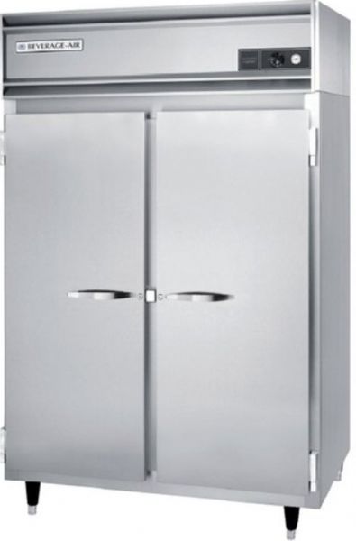 Beverage Air PH2-1S-PT One Section Solid Door Pass-Through Heated Holding Cabinet, 48 cu. ft. Capacity, 13 Amps, 60 Hertz, 1 Phase, 208/240 Voltage, 3000 Watts Wattage, 4 Number of Doors, 1 Sections, Thermostatic Control, Full Height Cabinet Size, Solid Door, Line Features, Shelves Interior Configuration, Convenient pass-through design, Insulated, Controlled Humidity (PH2-1S-PT PH2 1S PT PH21SPT)