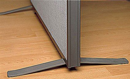 Bush PH99599-03 Pro Panels Taupe Foot Kit, Allows one Pro Panel to stand independently, Includes two steel feet and required hardware, Taupe finish (PH9959903 PH9959903 PH99599)