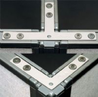 Bush PH99742-03 Pro Panels Slate 42 Inch L and T Connector Kit, Makes 1 connection with included hardware, Comes with a 42", L bracket connects two 42" high panels to form an L-shaped cubicle, T bracket connects three 42" high panels to form a T shaped cubicle, Repalced PH99742 (PH99742 03 PH99742 03 PH 99742 PH-99742 PH99742) 