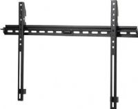 OmniMount PHDF3763 Flat Panel Fixed Wall Mount, Black, Fits most 37” - 63” flat panels, Supports up to 150 lbs (68 kg), Low 0.98” (25mm) mounting profile allows for easy connectivity and sufficient panel cooling, Ideal for ultra thin panels with bottom- or side-loading connectors, Includes universal rails and spacers for greater panel compatibility, UPC 728901026904 (PH-DF3763 PHD-F3763 PHDF-3763 PHDF 3763) 