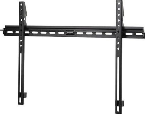 OmniMount PHDF3763 Flat Panel Fixed Wall Mount, Black, Fits most 37 - 63 flat panels, Supports up to 150 lbs (68 kg), Low 0.98 (25mm) mounting profile allows for easy connectivity and sufficient panel cooling, Ideal for ultra thin panels with bottom- or side-loading connectors, Includes universal rails and spacers for greater panel compatibility, UPC 728901026904 (PH-DF3763 PHD-F3763 PHDF-3763 PHDF 3763)