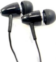 Polaroid PHP729-BK Metal Smartphone Stereo Earbuds With Built-In Microphone, Black; 3.5 mm jack connects to most music phones; Built-in microphone for hands free conversations; Answer or end calls while listening to music; Aluminum alloy, vibration-free housing; Includes three ear cushions (Small, medium and large); Dimensions 5.5" x 2.7" x 1.2"; Weight 0.3 pounds; UPC 680079772949 (PHP729BK PHP729 PHP-729-BK)  