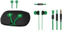 Polaroid PHP741-GR In-Ear Flat-Cord Earphones with Anti-Tangle Case, Green; Storage capsule keeps earbuds neat, organized and easy to transport; Soft rubber ear tips adjust to the shape of your ear for comfort; Flat cord is designed to resist tangles and knpts; High-quality audio that's rich, clear and distortion-free (PHP741GR PHP741 GR PHP-741-GR PHP 741-GR)  