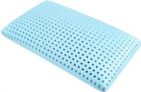 Blu Sleep P-ICE-GEL-STD-LC Ice Gel Pillow - Standard-Low Size, Foam tested for harmful substances, Highly supportive for head and neck, Enhances and improves quality of sleep, Cool & Cozy Cover-Dual sided for cool and cozier sleep, Tencel cover features wicking abilities to keep skin dry, 3000 times more breathable than traditional memory foam, 23.5" L x 15.75" W x 4.75" H Dimensions (PICEGELSTDLC P-ICE-GEL-STD-LC P ICE GEL STD LC) 