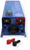 AIMS Power PICOGLF40W24V120V Low Frequency Inverter Charger 24 Volt , 4000 watt low frequency inverter, 12000 watt surge for 20 seconds 300% surge capability, Battery Priority Selector, Terminal Block, GFCI outlet, Marine Coated and Protected, Multi Stage Smart charger 50 Amp, UPC 840271002422 (PICO-GLF40W-24V120V PICOGLF-40W24V-120V PICOGLF40W-24V120V PICOGLF-40W24V120V) 