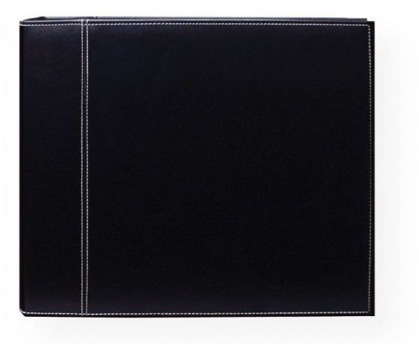Pioneer TM12BBS 12 x 12 3-Ring Scrapbook Binder Black/Black Sewn; Extra wide notebook style albums use RMW-5 or RMB-5 sheet protectors, or any standard 12 x 12 sheet protectors; PAT Certified; Shipping Weight 2.00 lb; Shipping Dimensions 14.38 x 2.75 x 12.5 in; UPC 023602619258 (PIONEERTM12BBS PIONEER-TM12BBS BINDER SCRAPBOOK)
