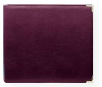 Pioneer TM12BUOX 12" x 12" 3-Ring Scrapbook Binder Burgundy Oxford; Extra wide notebook style albums use RMW-5 or RMB-5 sheet protectors, or any standard 12 x 12 sheet protectors; PAT Certified; Shipping Weight 2.00 lb; Shipping Dimensions 2.5 x 14.75 x 12.75 in; UPC 023602619234 (PIONEERTM12BUOX PIONEER-TM12BUOX BINDER SCRAPBOOK) 