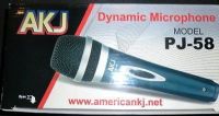 AmericanKJ PJ-58 Dynamic Handheld Corded Microphone, Good Quality Microphone for Karaoke (PJ58 PJ 58) 