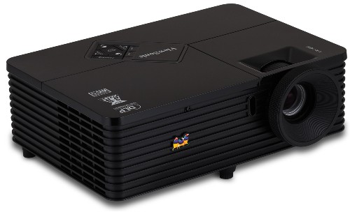 ViewSonic PJD5232 Portable XGA Projector; XGA Resolution 1024x768 (native); 1.1x Manual optical zoom/manual optical focus; Vertical digital keystone correction (+/- 40); 24  300 in./0.6  7.6 m (diagonal) Display Size; 3.2  39.4 ft./1.0  12.0 m Throw Distance; 1.97~2.17:1 Throw Ratio; 3000 ANSI lumens for clear and bright images; 15,000:1 (w/DynamicEco) Contrast Ratio; 4:3 (native) Aspect Ratio; Lamp 190 Watts; Long lamp life up to 6,000 hours; UPC 766907668711 (PJD5232 PJD52-32 PJD-5232)