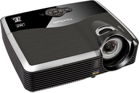 ViewSonic PJD5353 DLP Projector, 2500 ANSI lumens Image Brightness, 3000:1 Image Contrast Ratio, 40 in - 300 in Image Size, 1.6 ft - 16.4 ft Projection Distance, 0.68:1 Throw Ratio, 1024 x 768 XGA Resolution, 4:3 Native Aspect Ratio, 16.7 million colors Support, 120 V Hz x 100 H kHz Max Sync Rate, 180 Watt Lamp Type, 5000 hours Typical / 6000 hours economic mode Lamp Life Cycle, Short-throw fixed lens, Vertical Keystone Correction Direction, UPC 766907557510 (PJD5353 PJD-5353 PJD 5353)