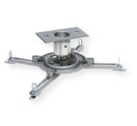 Peerless PJF2-UNV-S PJF2 Projector Mount with Spider Universal Adaptor Plate; Silver; Positive lock at any degree; Spider Universal Adapter Plate extends up to 17.63" (448 mm) to fit most projector models; Pre-assembled design reduces installation time; Structural ceiling plate included for flush mounting applications; UPC 735029235552 (PJF2-UNV-S PJF2UNVS PJF2-UNV-S-PEERLESS PJF2UNVS-PEERLESS PJF2-UNV-S-PROJECTOR PJF2-UNV-S-ADAPTOR PJF2UNVS-ADAPTOR) 